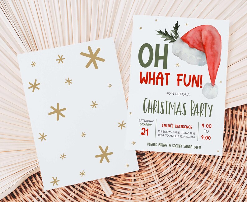 Christmas Party Invite