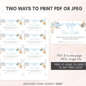 two ways to print a wedding guest book