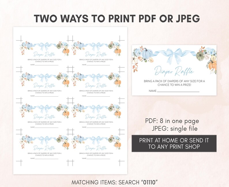 two ways to print a wedding guest book