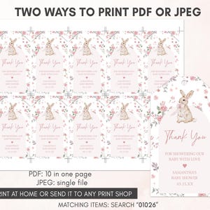 Somebunny Gift Tags