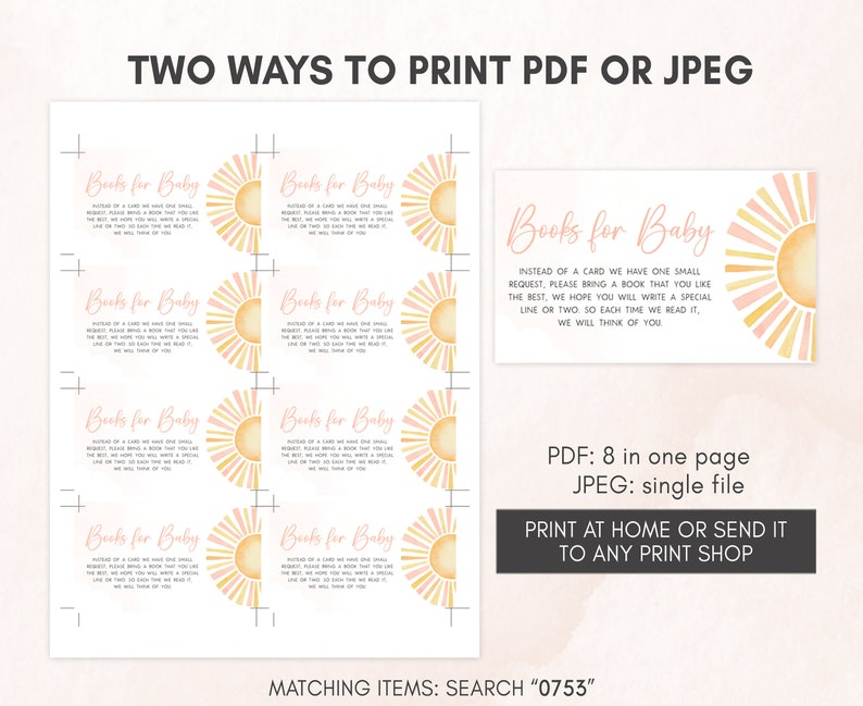 Boho Sunshine Books for Baby