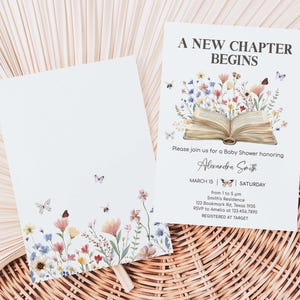 Storybook Baby Shower Invite