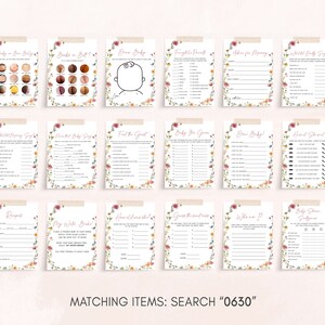 a collection of matching items for a wedding