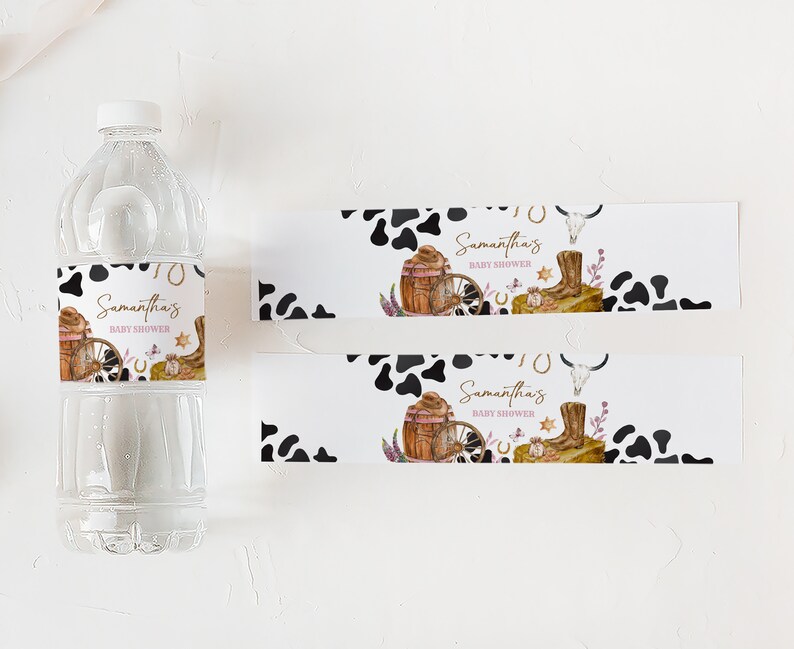 a set of matching items available for a baby shower