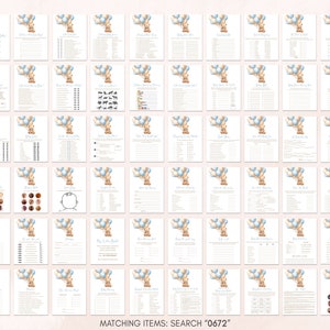 a poster with a bunch of different things on it
