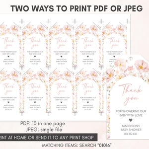 two ways to print a wedding program