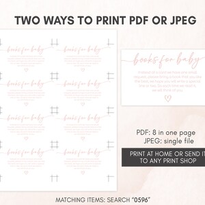 two ways to print a wedding program