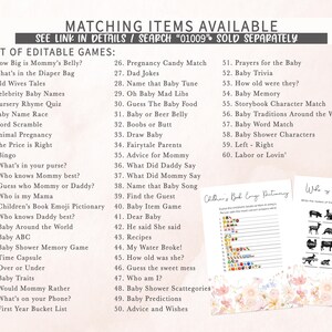 Spring Floral Wildflower Games Bundle