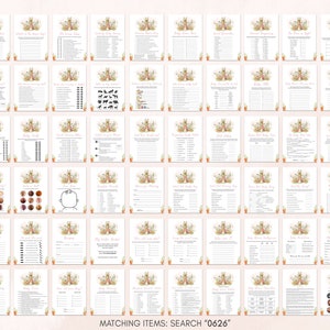 a poster with a bunch of different things on it