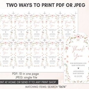 two ways to print a wedding program