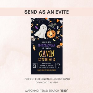 Spooky Halloween Evite