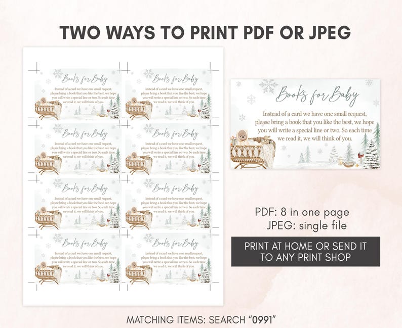 Winter Wonderland Books for Baby