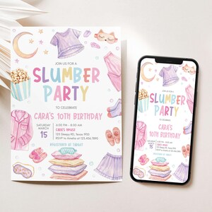 Slumber Party Invite