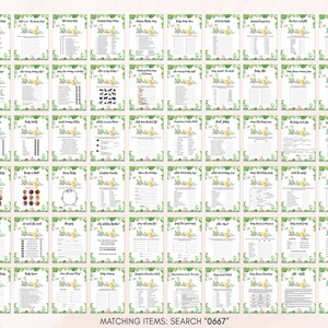a large poster with a bunch of numbers on it