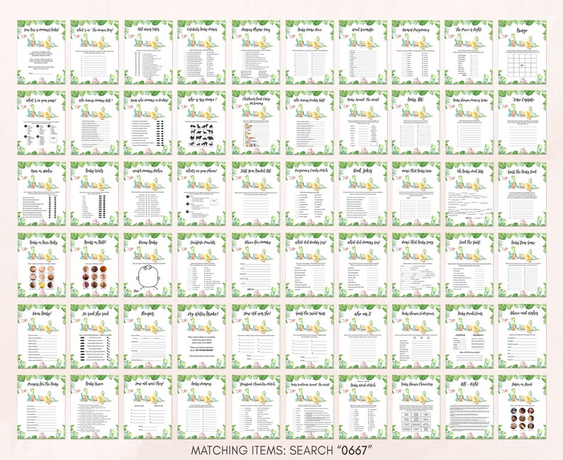 a large poster with a bunch of numbers on it