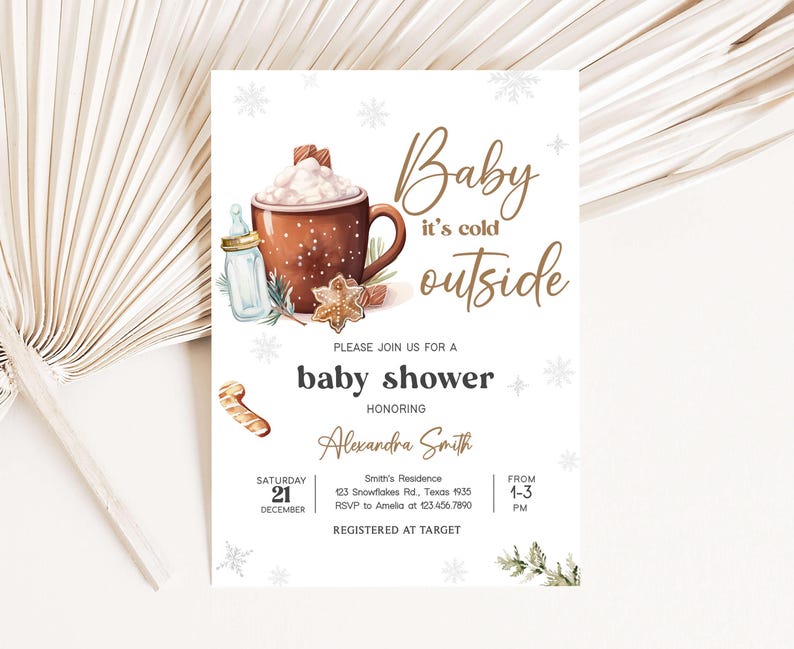 Its Cold Outside Invitation