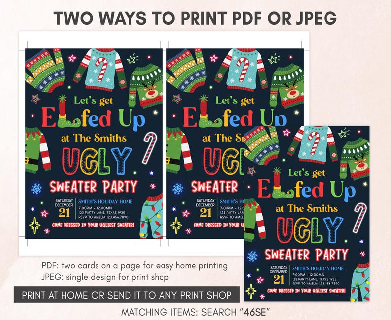 Christmas Invitation Template