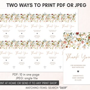 two ways to print a wedding program