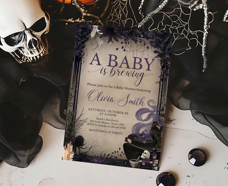 A Baby is Brewing Invitation