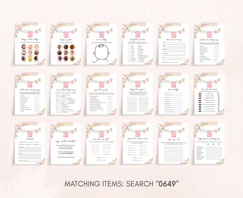 a set of matching items for a wedding ceremony