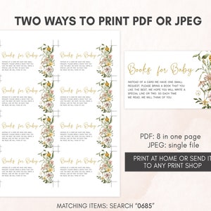 two ways to print a wedding program