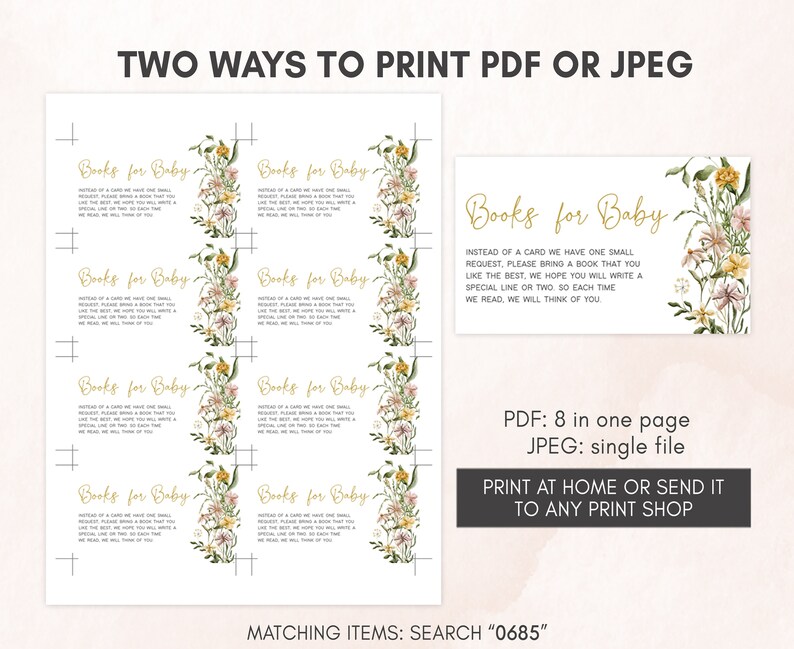 two ways to print a wedding program
