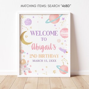 Moon and Stars Welcome Sign