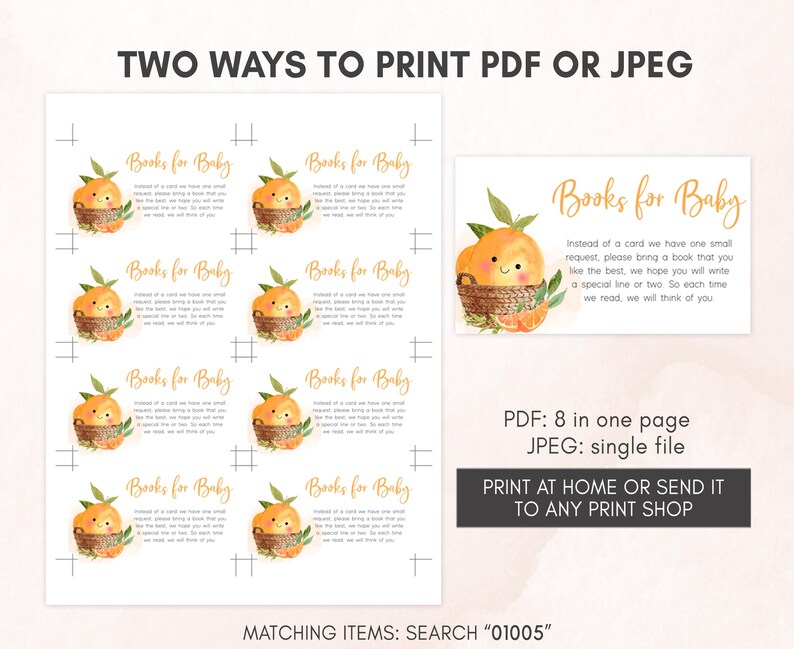 Cutie Baby Shower Books for Baby