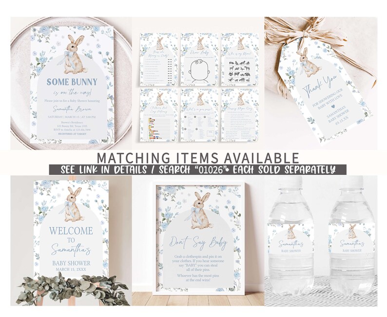 Somebunny Printable Templates