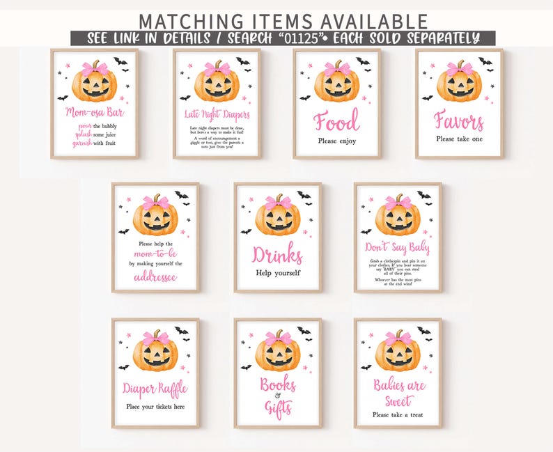 Girl Halloween Signs