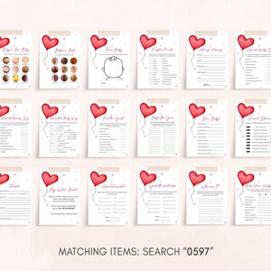 a bunch of cards with hearts on them