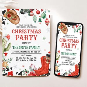 Christmas Party Invite