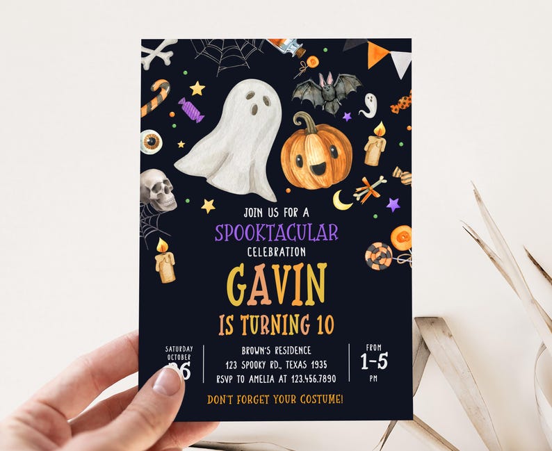Spooktacular Party Invitation