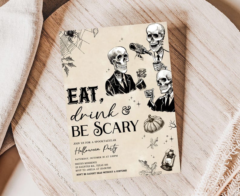 Halloween Party Invitation