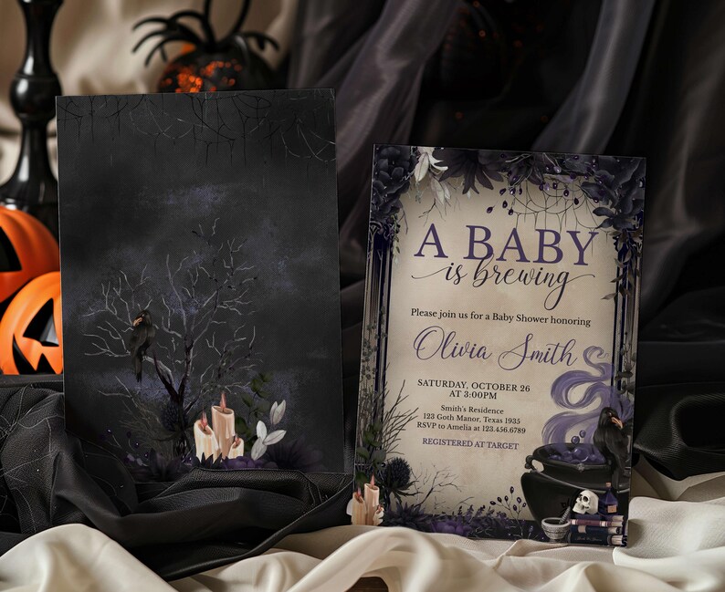 A Baby is Brewing Invite
