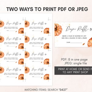 Edytowalny zestaw zaproszeń na baby shower Little Pumpkin, zestaw zaproszeń na baby shower w stylu jesiennym, neutralne pod względem płci jesienne zaproszenie na dynię 0427 zdjęcie 4