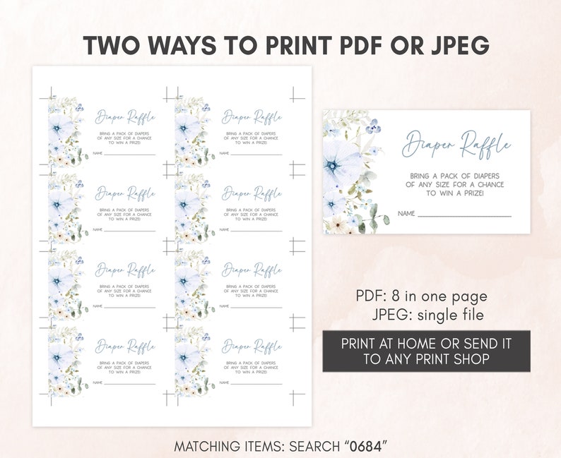two ways to print a wedding program