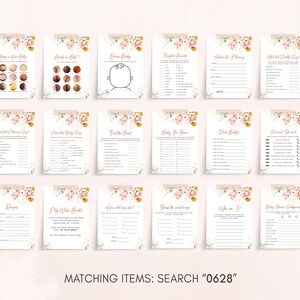 a set of matching items for a wedding