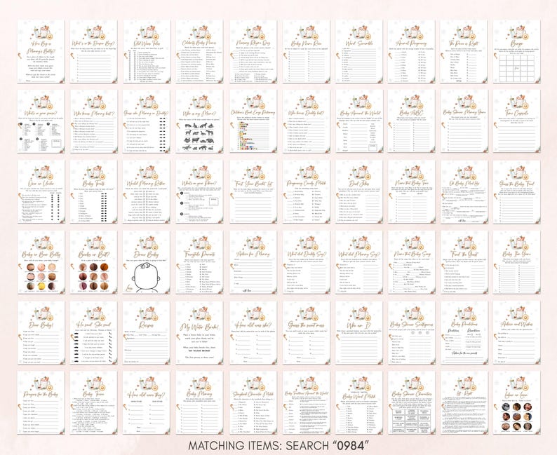 Editable Baby It's Cold Outside Baby Shower Games Bundle, Hot Chocolate