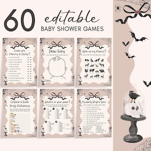 a baby shower game with bats and bats