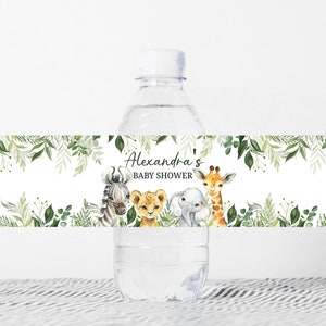 Sweet Baby Gender Neutral: Green - Baby Shower Water Bottle Labels - 2 –  Distinctivs