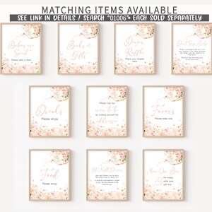 Tea for Two Baby Shower Signs