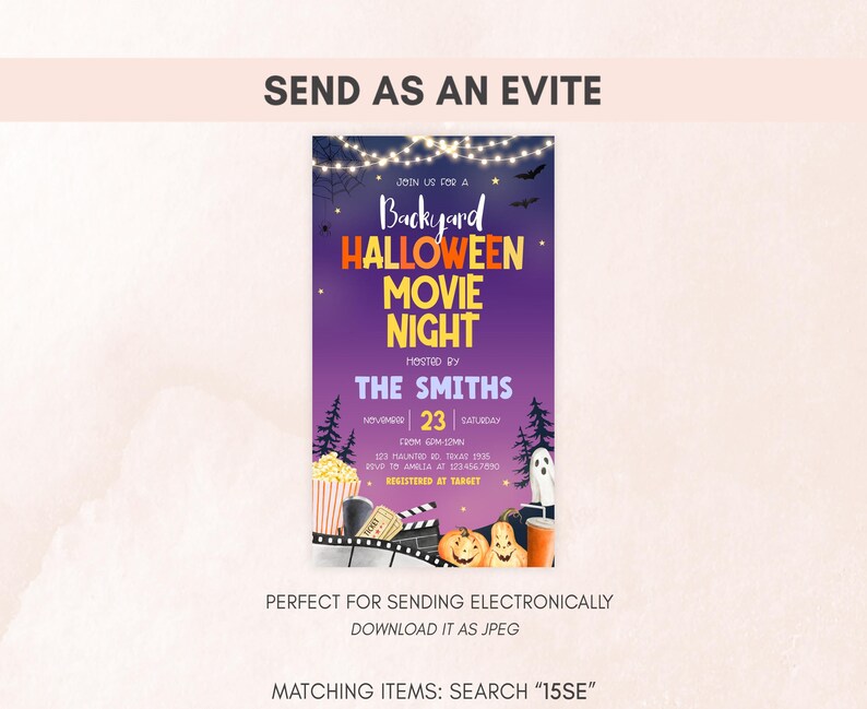 Halloween Party Evite