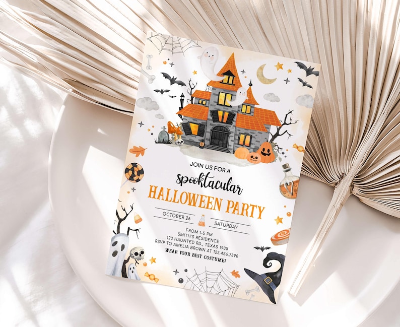 Spooktacular Party Invitation