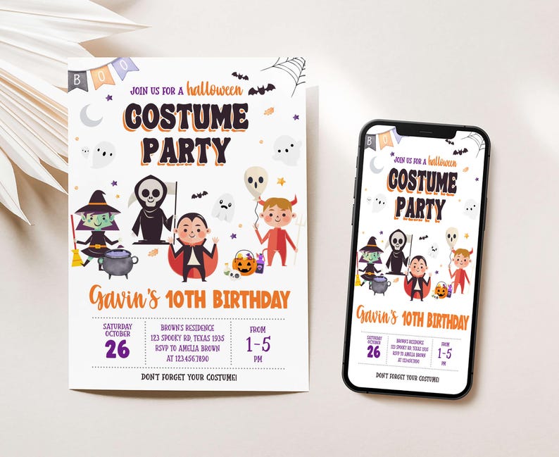Halloween Party Invite