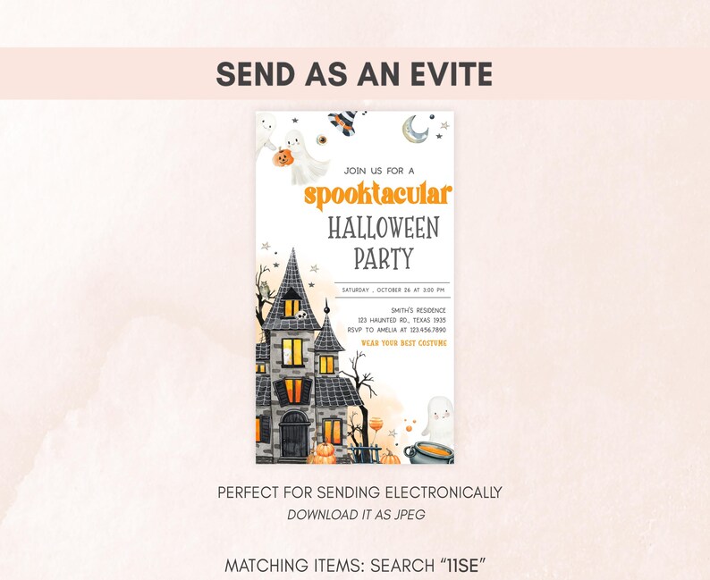 Spooktacular Evite