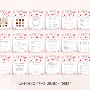 a bunch of cards with hearts on them