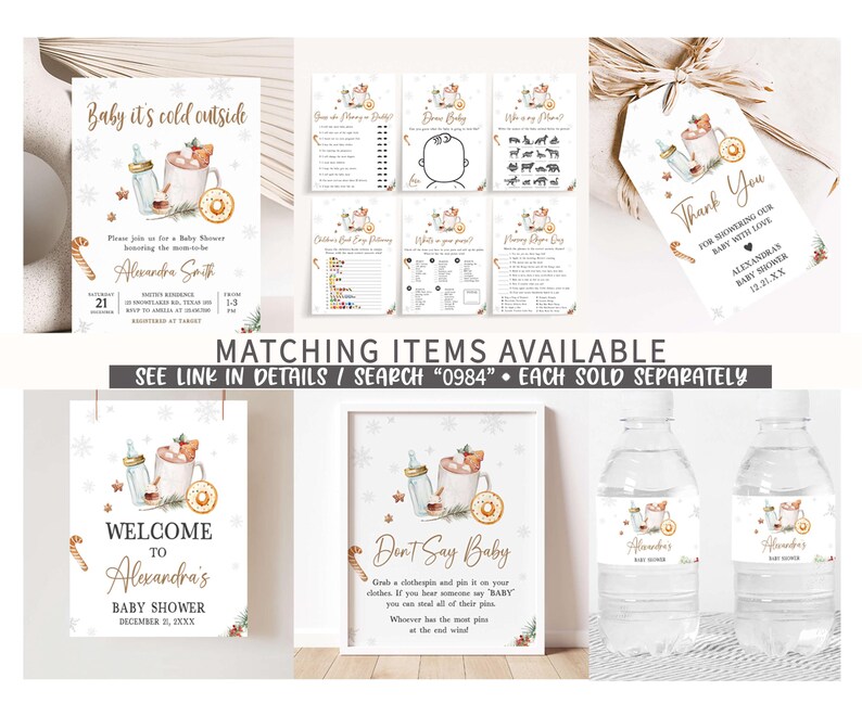Its Cold Outside Printable Templates