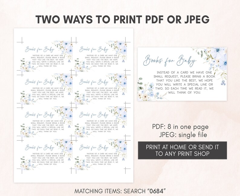 two ways to print a wedding program