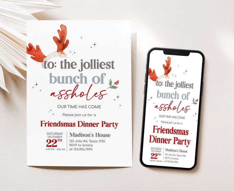 Christmas Party Invite